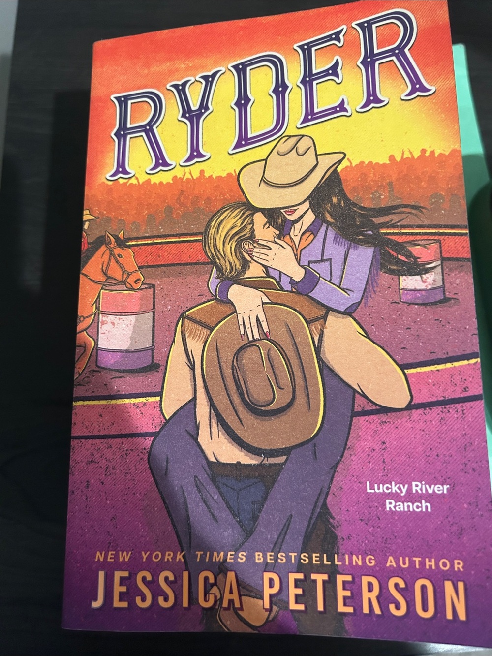 Ryder by Jessica Peterson - Purple & Orange Paperback